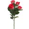 Beauty Shade Silk Rose Spray - 15.4-Inch Cluster of 5 Lifelike Roses for Floral Arrangements and Centerpieces | Floral Home by Artificial Flowers
